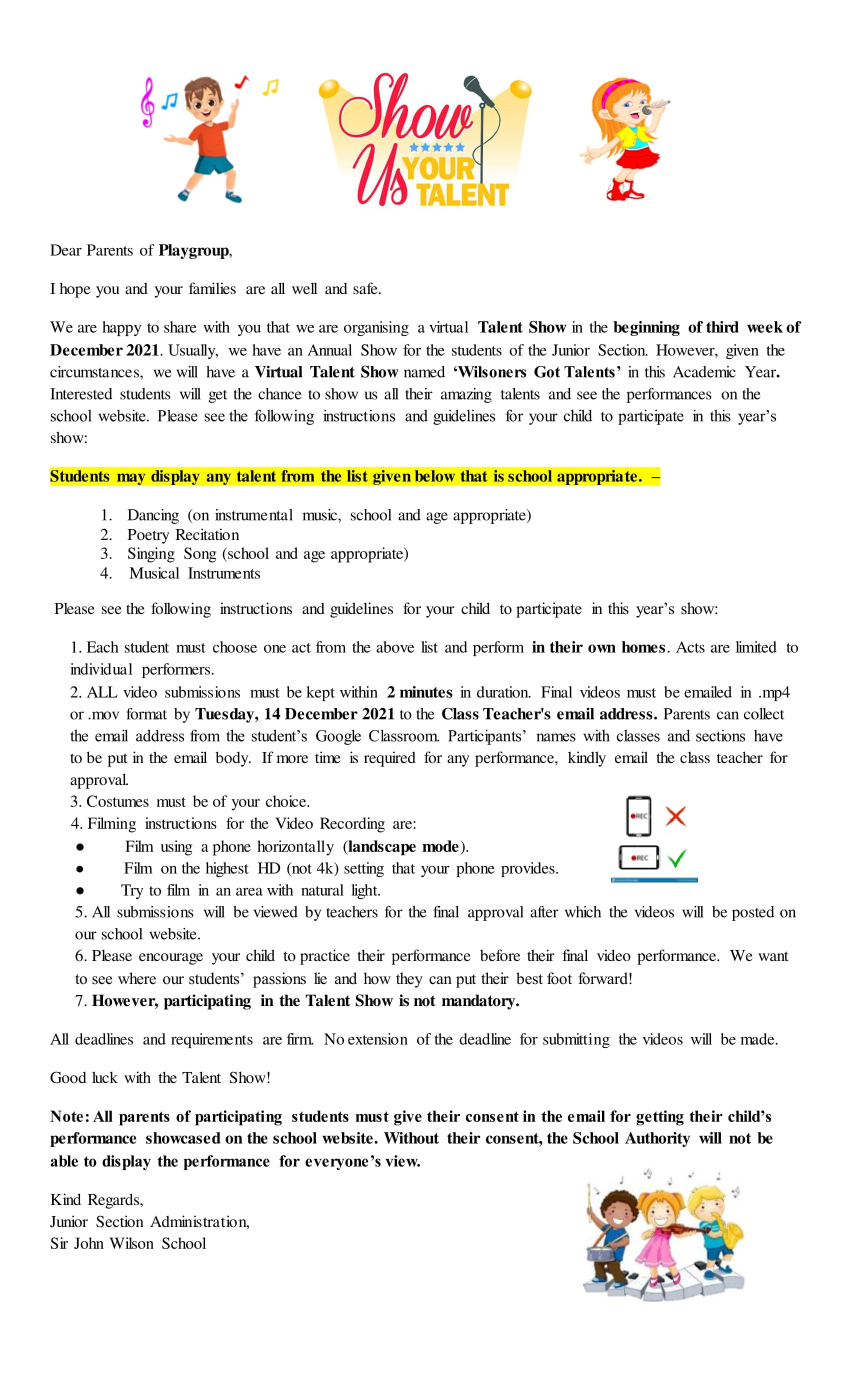 PG- Talent Show Notice-1