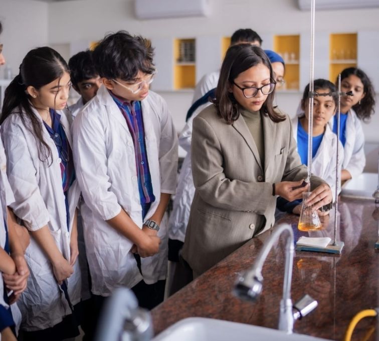 Science lab facilities at Sir John Wilson School