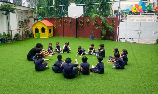 Children's play area for Early Section students