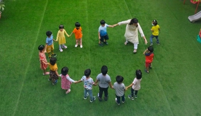 Children's play area for Early Section students